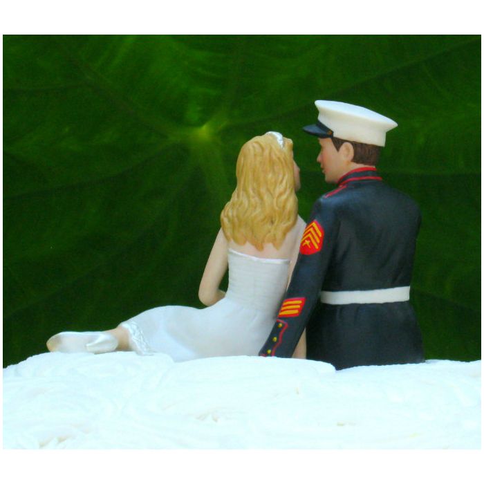Marine Wedding Cake Topper - Magical Day